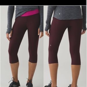 Lululemon tight stuff crop
